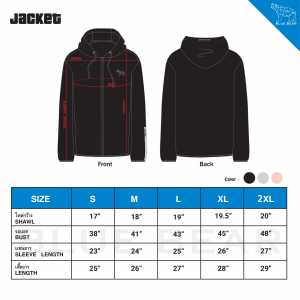 20FJ02_Jacket_flatpattern_sizetable